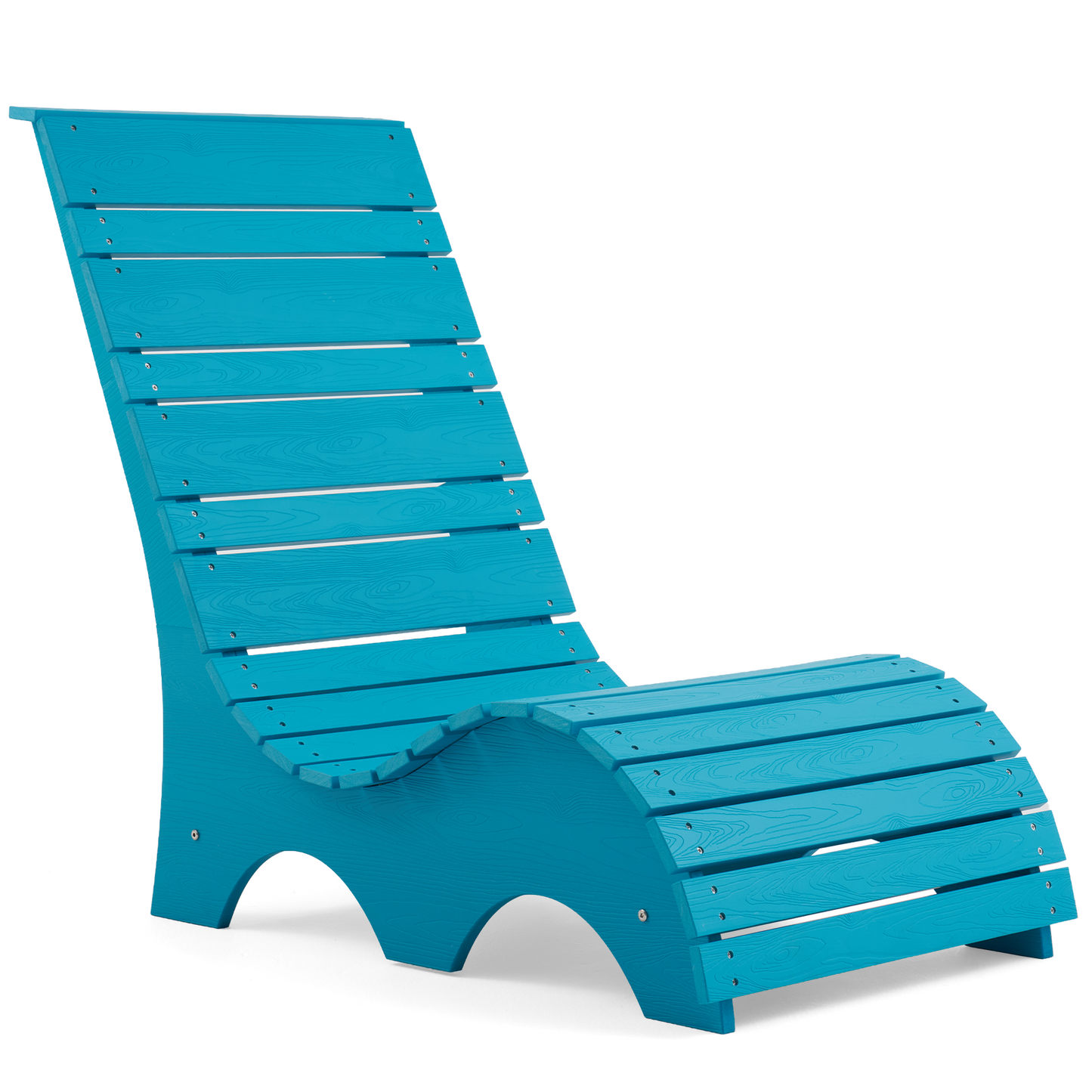 HDPS In Pool Lounge Chairs Set of 2, Waterproof Pool Chairs, Blue